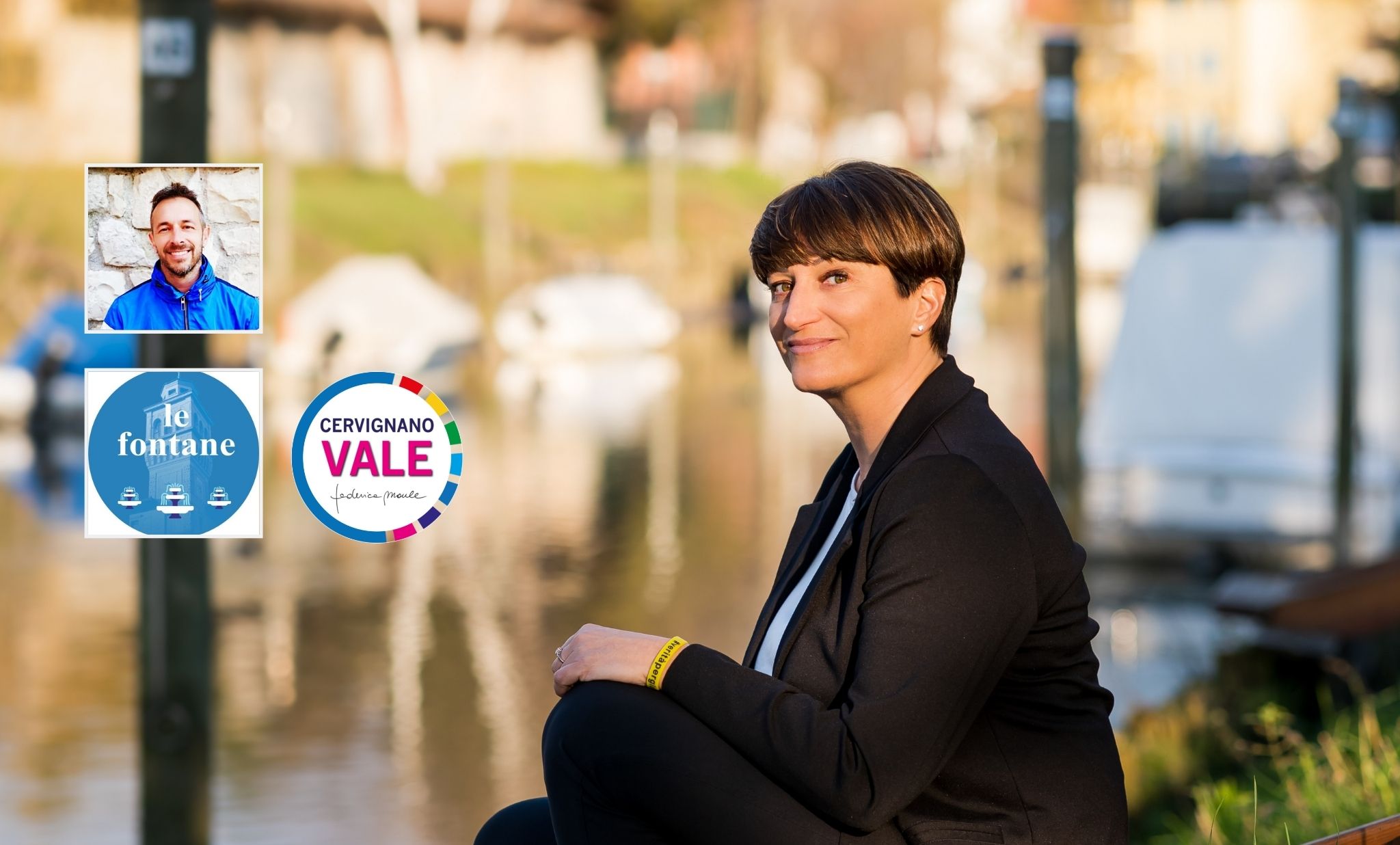 Immagine per Le Fontane scioglie i nodi, Maule candidata sindaco a Cervignano